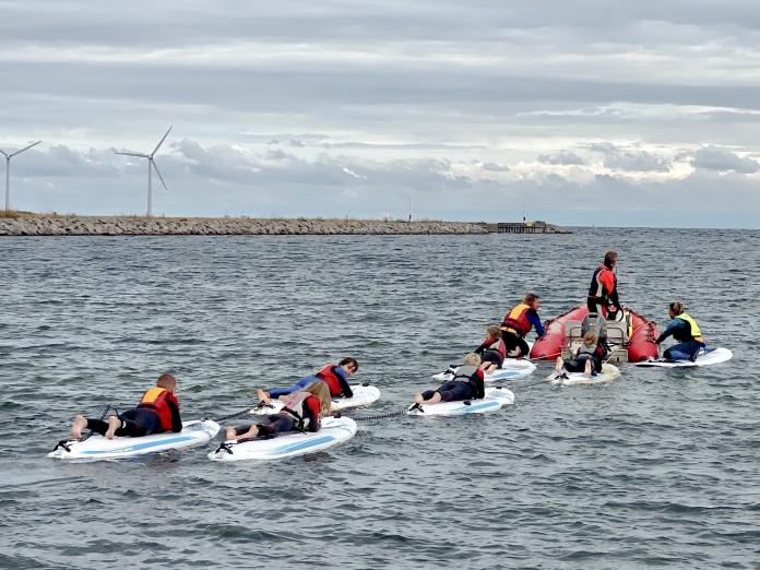 Vandsport hos UngeVærket Amager Strand